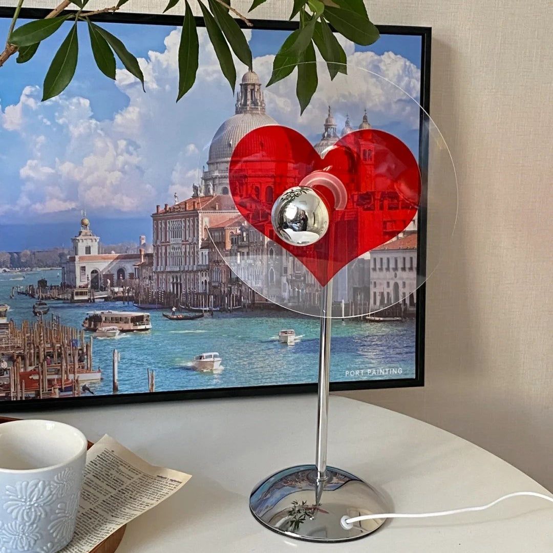 Skorter | LoveGlow – Elegant Table Lamp with Rechargeable LED