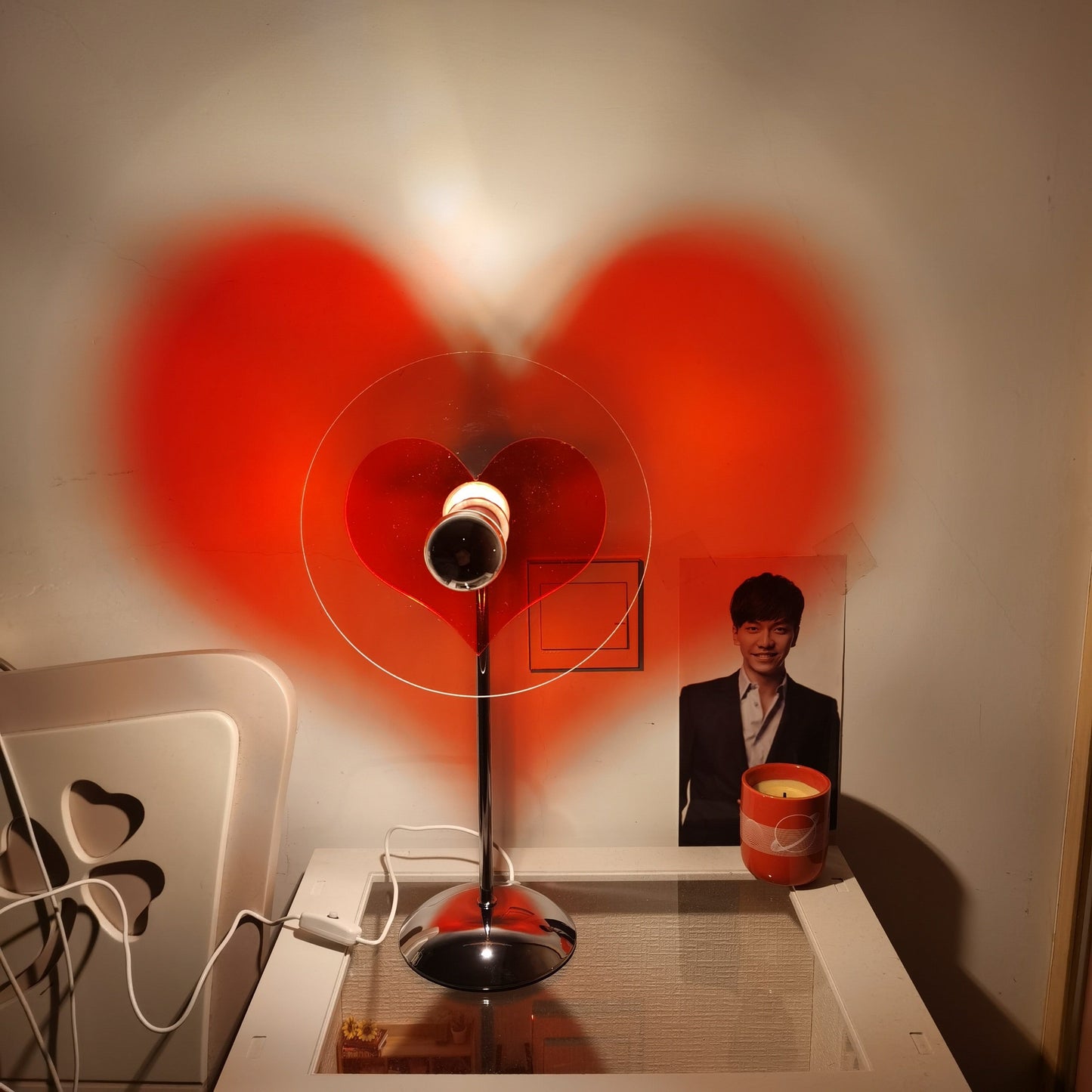 Skorter | LoveGlow – Elegant Table Lamp with Rechargeable LED