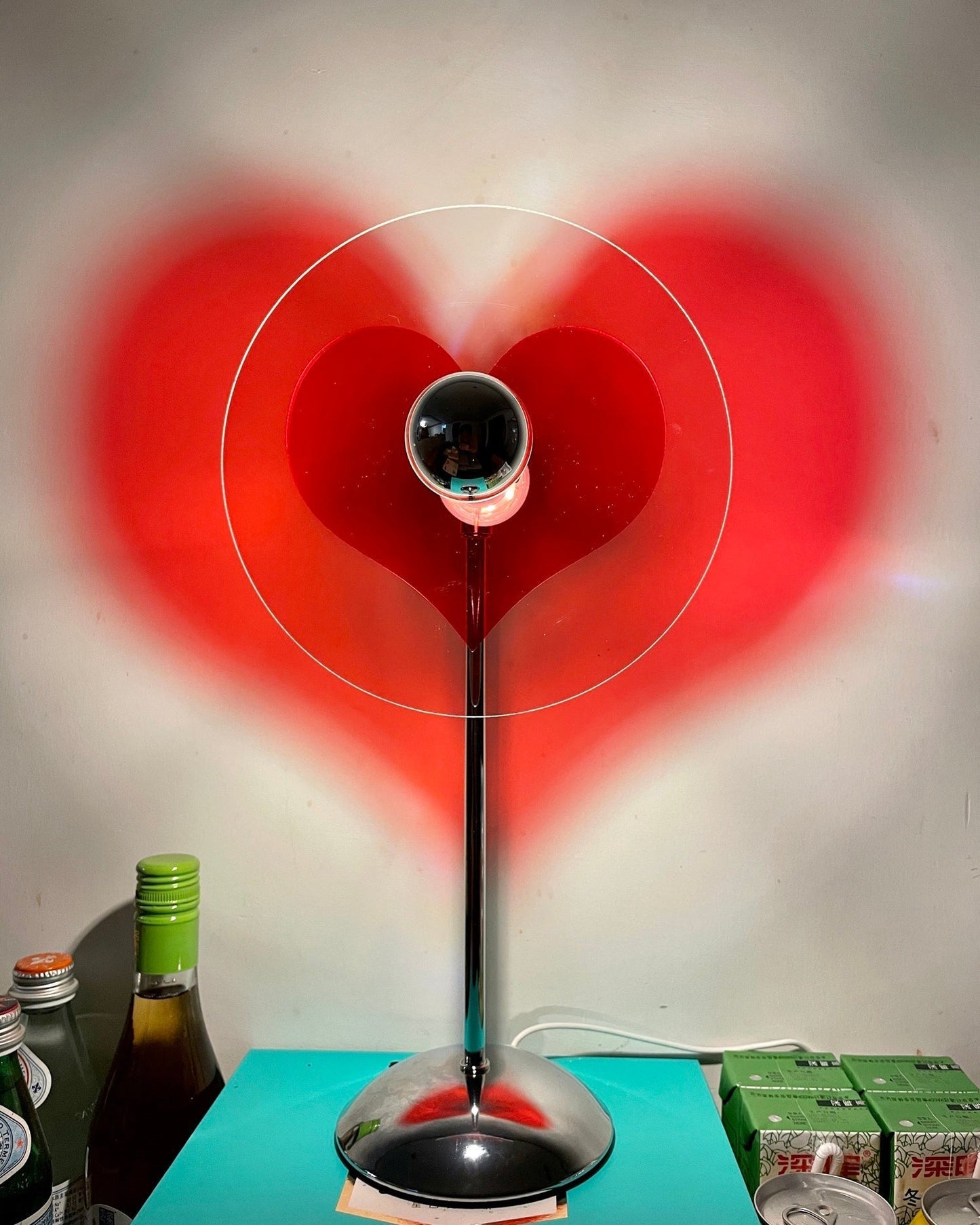 Skorter | LoveGlow – Elegant Table Lamp with Rechargeable LED