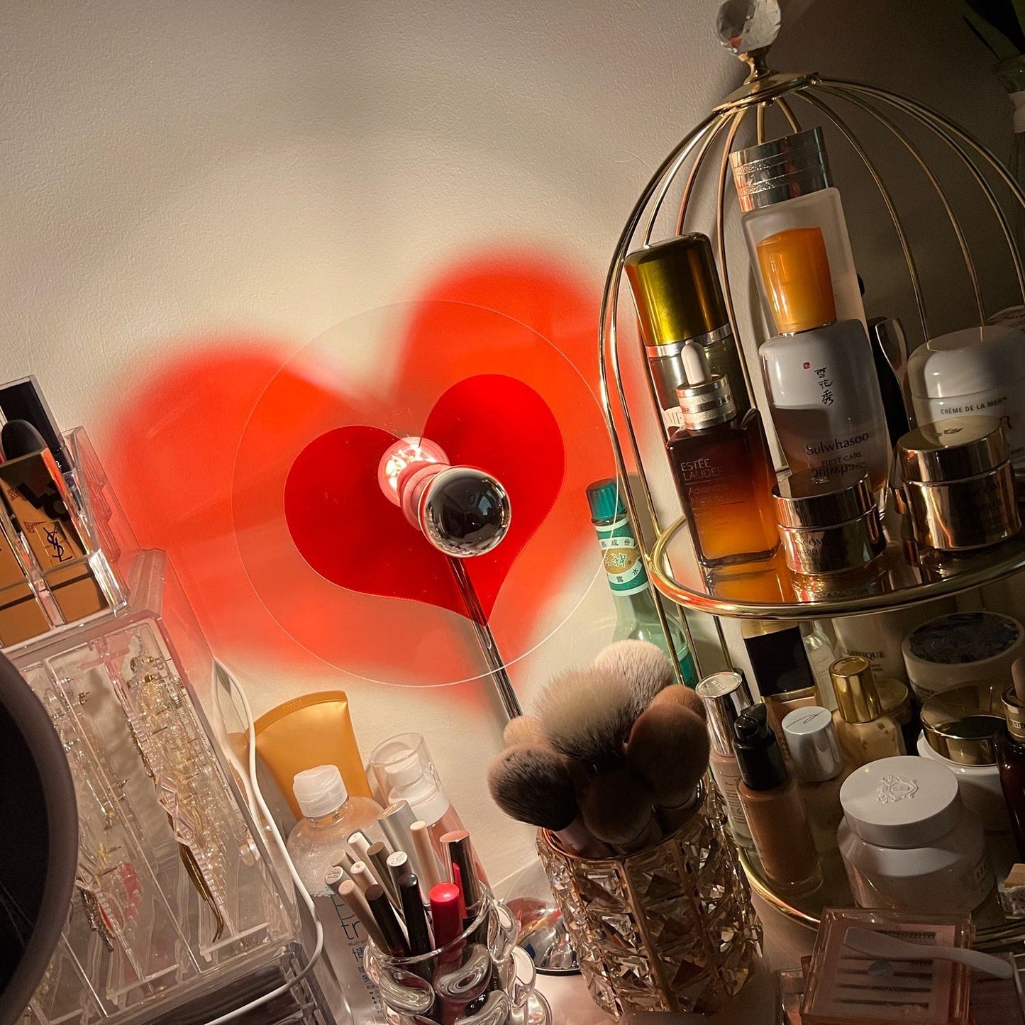 Skorter | LoveGlow – Elegant Table Lamp with Rechargeable LED