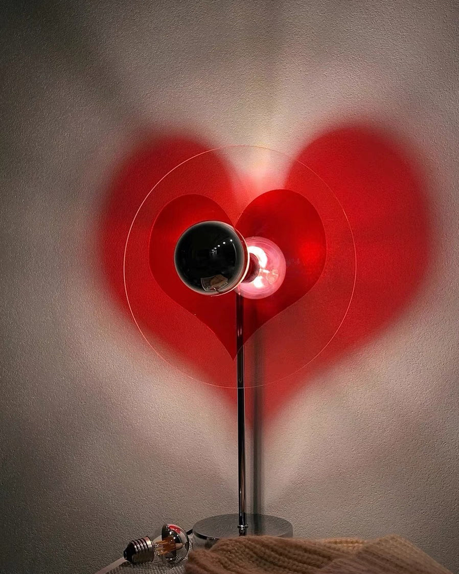 Skorter | LoveGlow – Elegant Table Lamp with Rechargeable LED