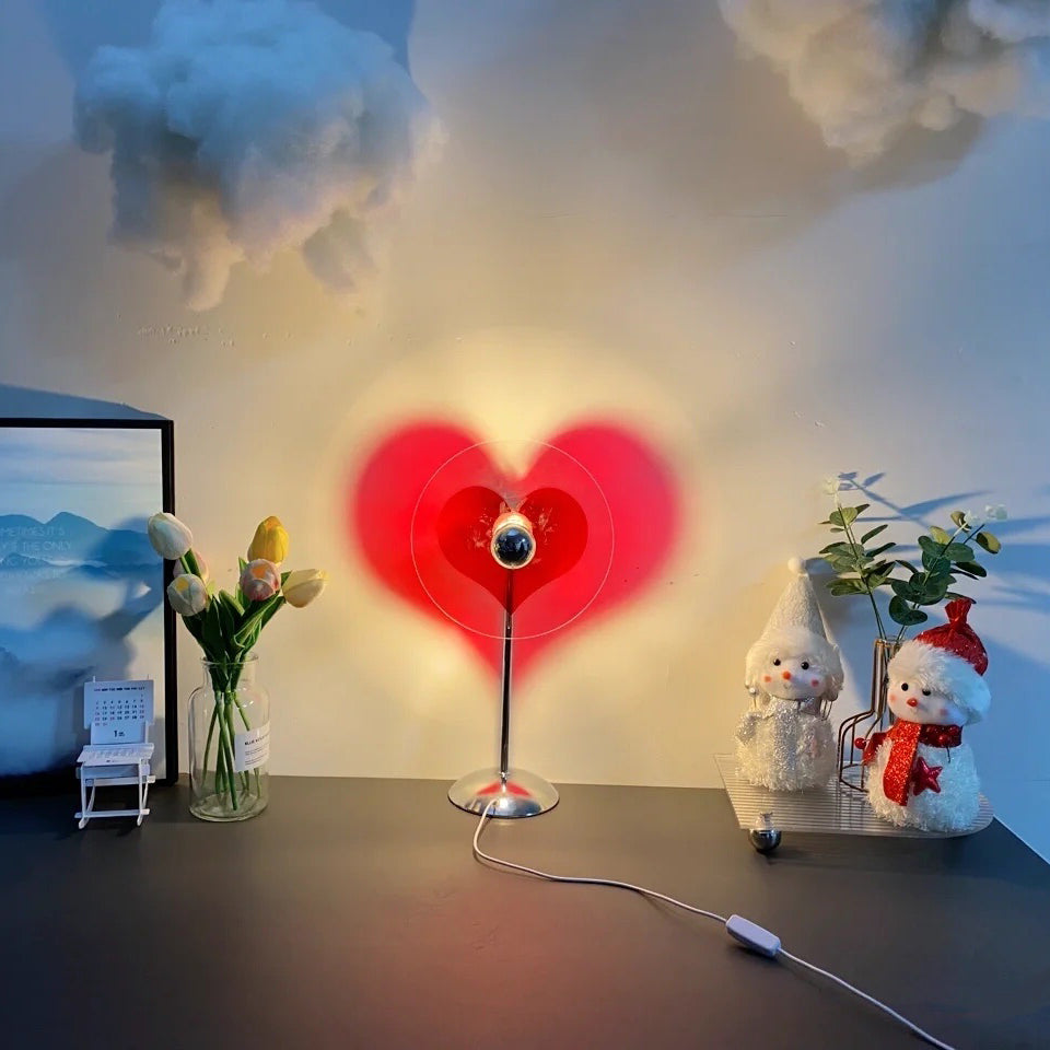 Skorter | LoveGlow – Elegant Table Lamp with Rechargeable LED
