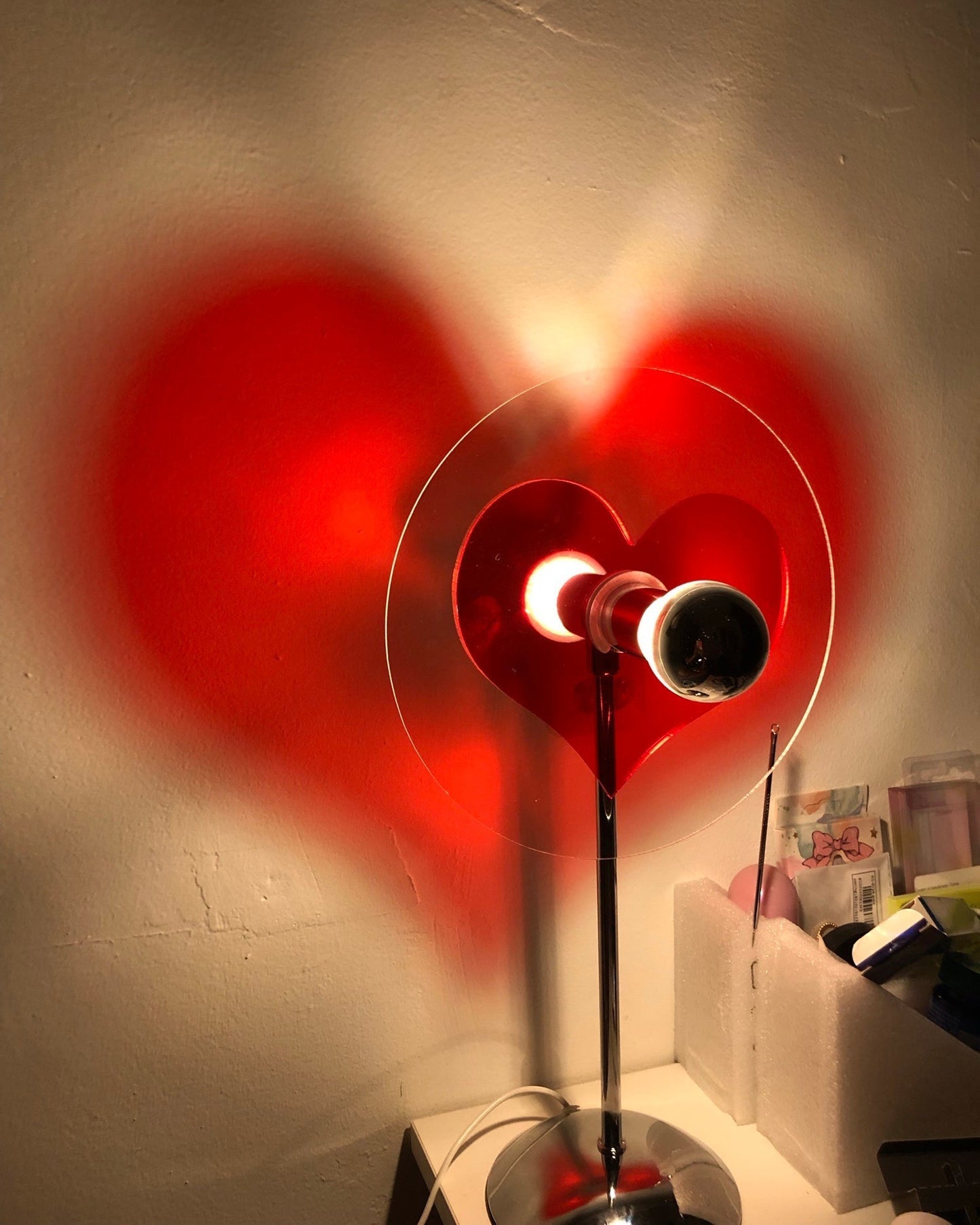 Skorter | LoveGlow – Elegant Table Lamp with Rechargeable LED