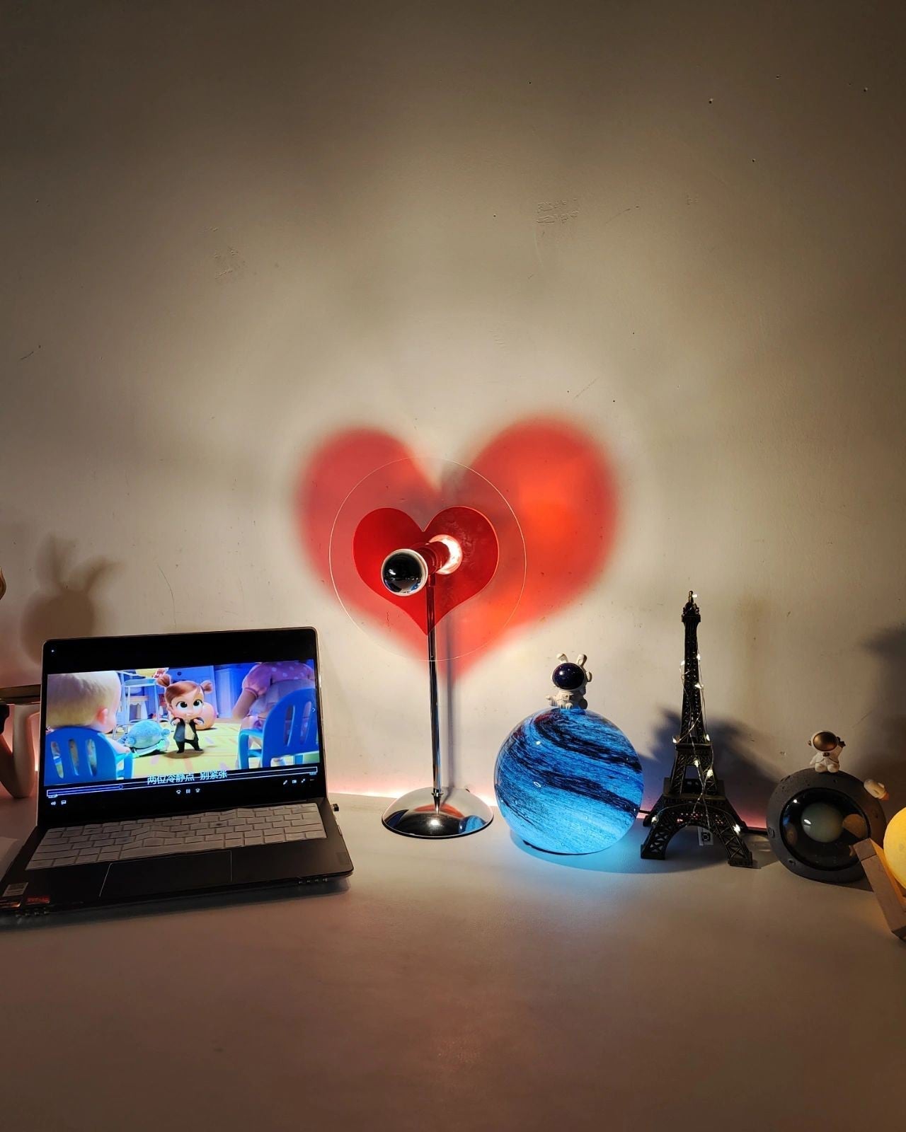 Skorter | LoveGlow – Elegant Table Lamp with Rechargeable LED