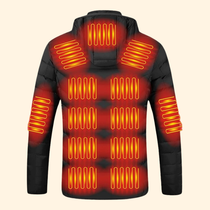 Skorter | Men’s & Women’s Heated Jacket – Best Rechargeable Heated Puffer Coat, Lightweight Battery Heated Winter Jacket UK