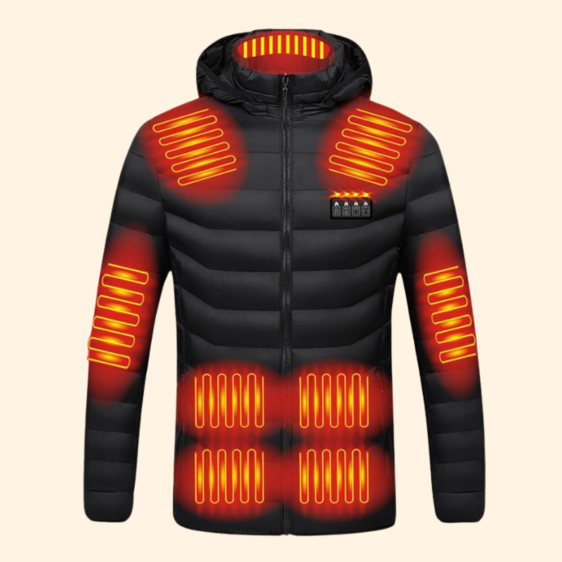 Skorter | Men’s & Women’s Heated Jacket – Best Rechargeable Heated Puffer Coat, Lightweight Battery Heated Winter Jacket UK