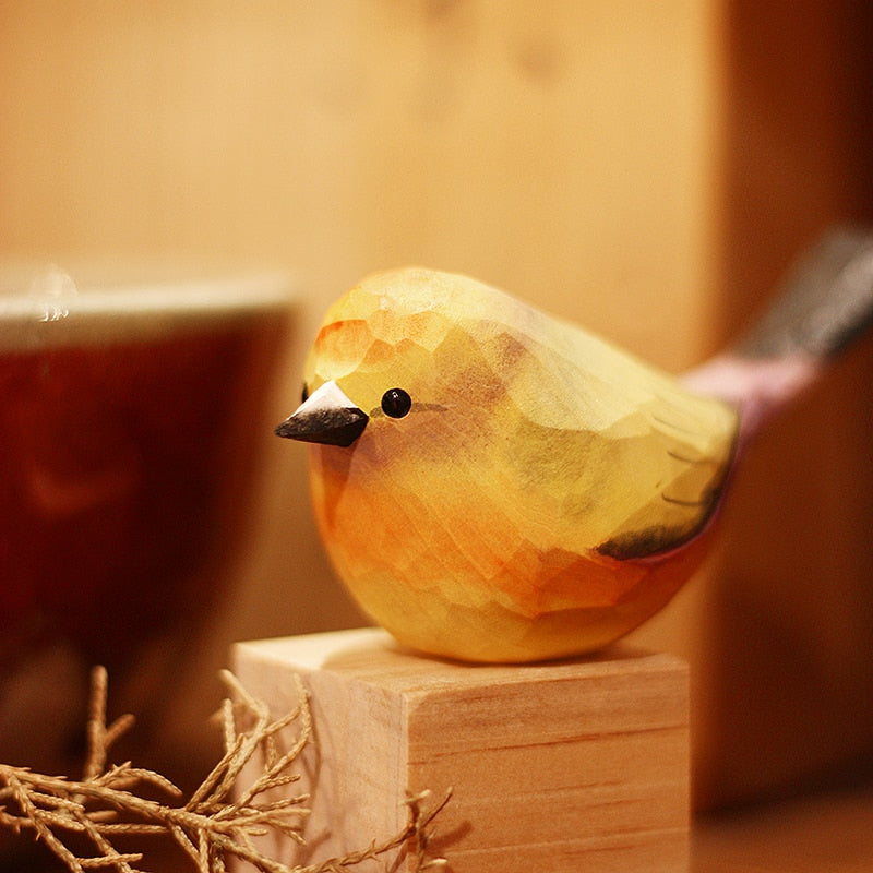 Skorter | NordicFeathers - Elegant Wooden Bird Figurines