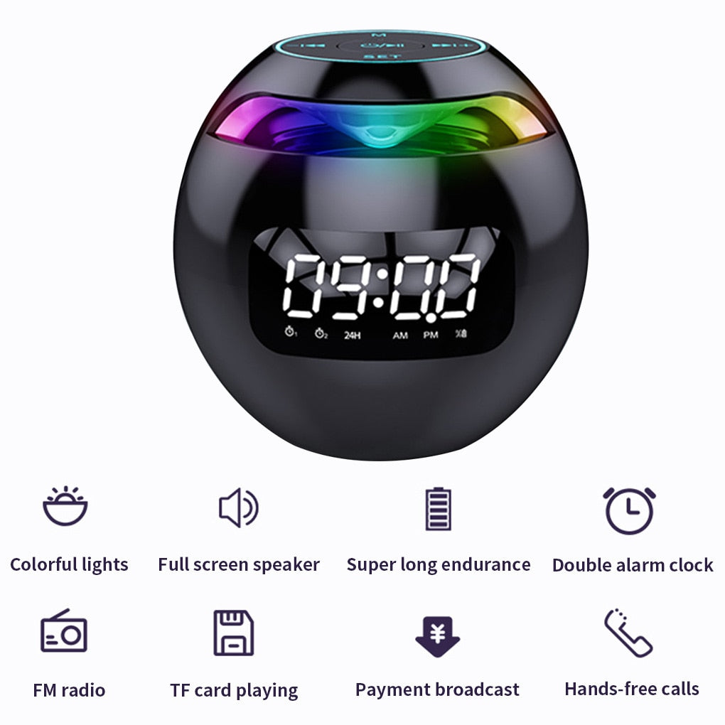 Skorter | Wireless Bluetooth Clock Speaker