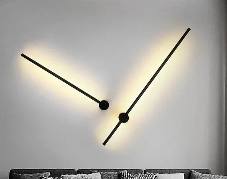 Skorter | NordicRod – Minimalist Wall Lamp with Plug for Chic Interiors