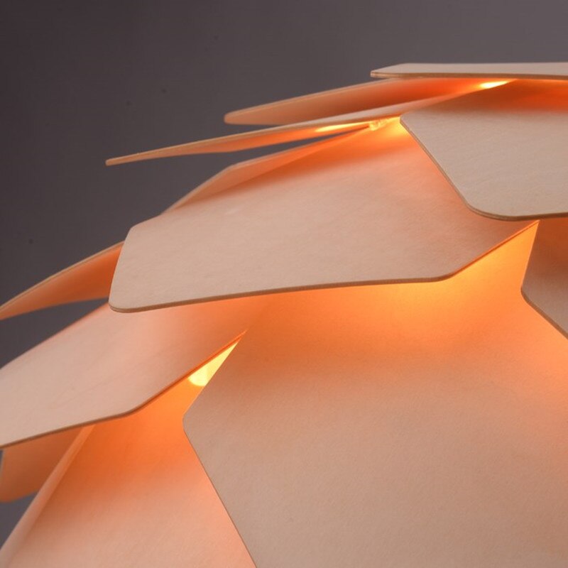 Skorter | Handcrafted Wooden Pine Cone Pendant Light