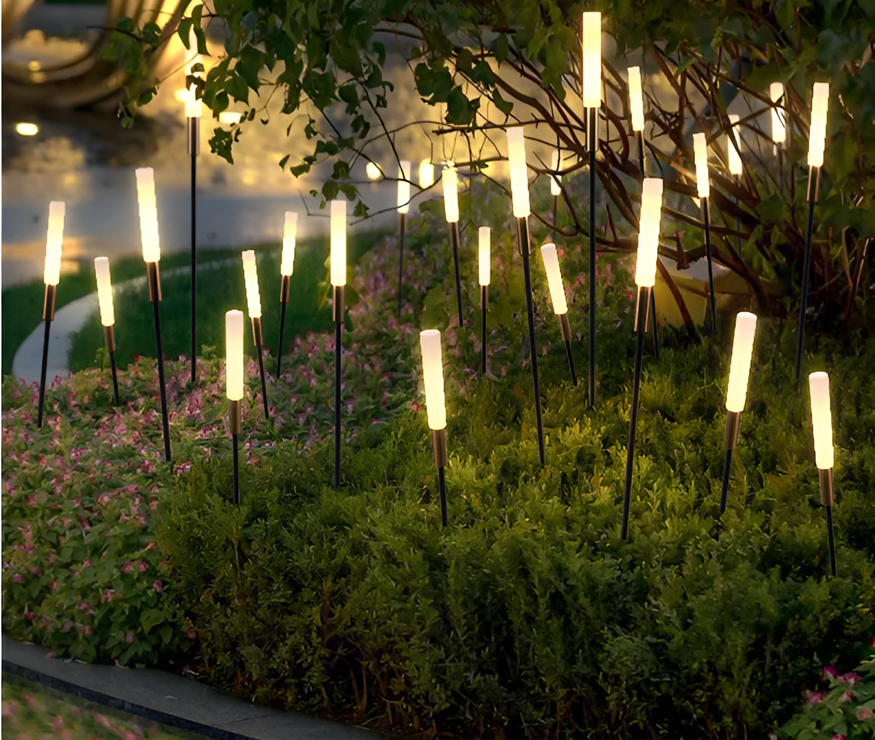 Skorter | Garduru Modern Solar Outdoor LED Lamps – Weather-Resistant Lighting