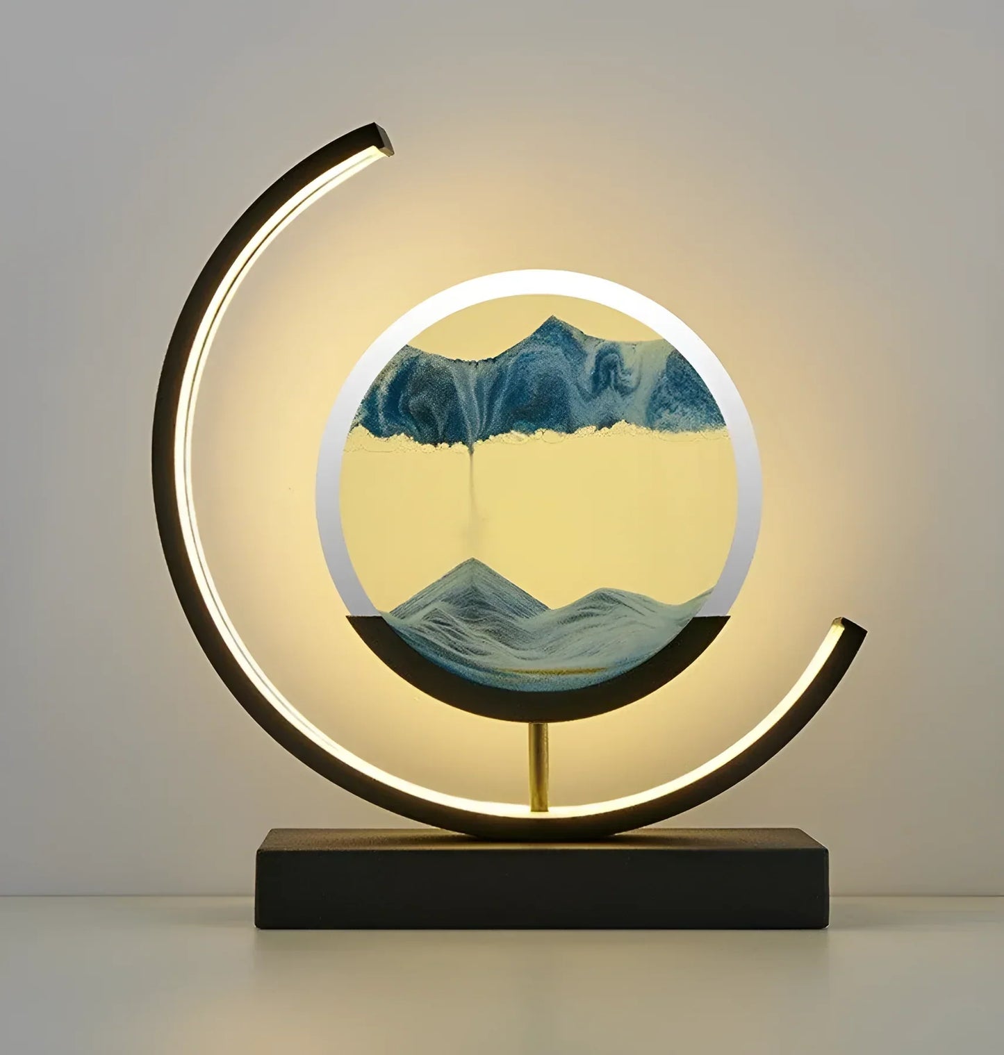 Skorter | Sandscape - LED lamp with floating sand 3D quicksand night light