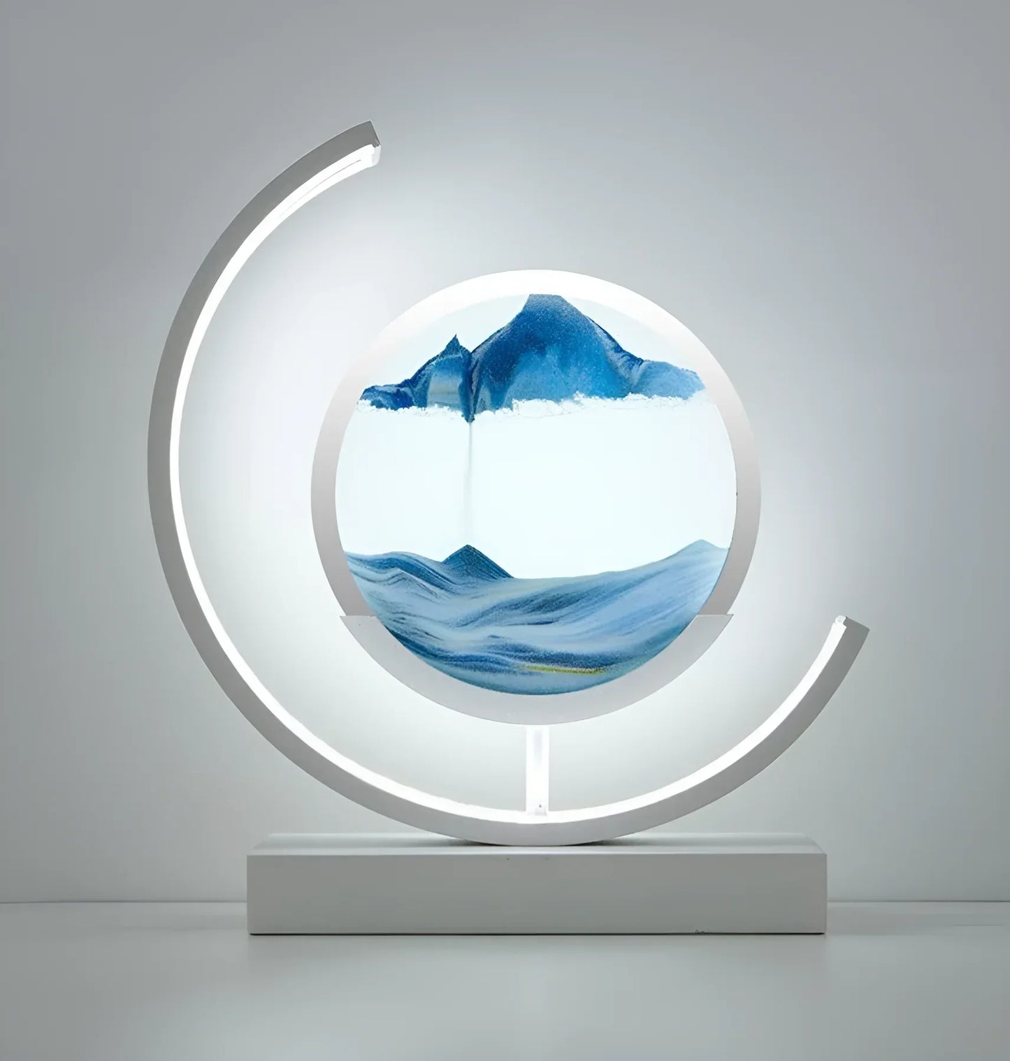 Skorter | Sandscape - LED lamp with floating sand 3D quicksand night light