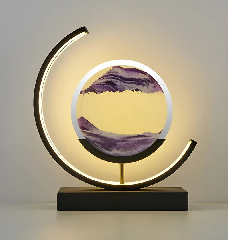Skorter | Sandscape - LED lamp with floating sand 3D quicksand night light