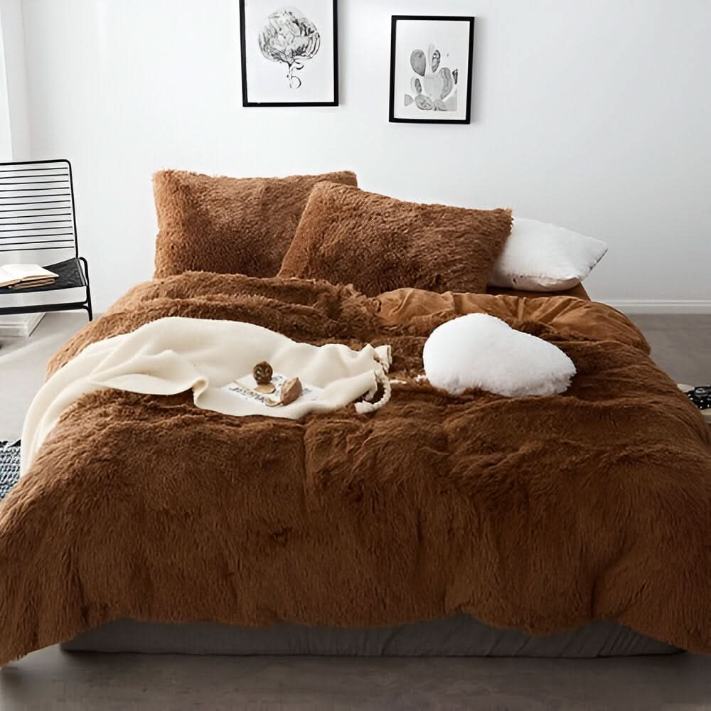 Skorter | FLUFFUREST – Plush Fleece Bedding Set