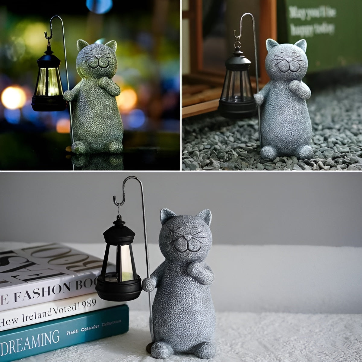 Skorter | KittyBeam - Enchanting Sun Cat Lamp for Garden Performance