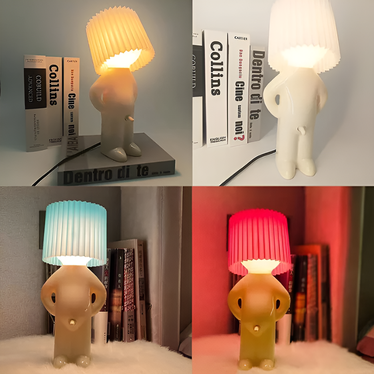 Skorter | Table lamp - Creative little Shy Boy LED lamp