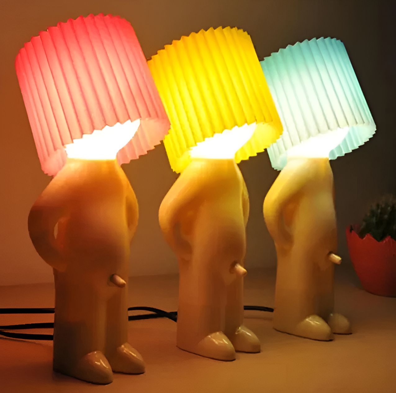 Skorter | Table lamp - Creative little Shy Boy LED lamp