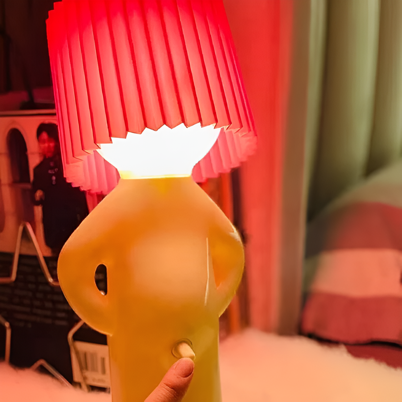 Skorter | Table lamp - Creative little Shy Boy LED lamp