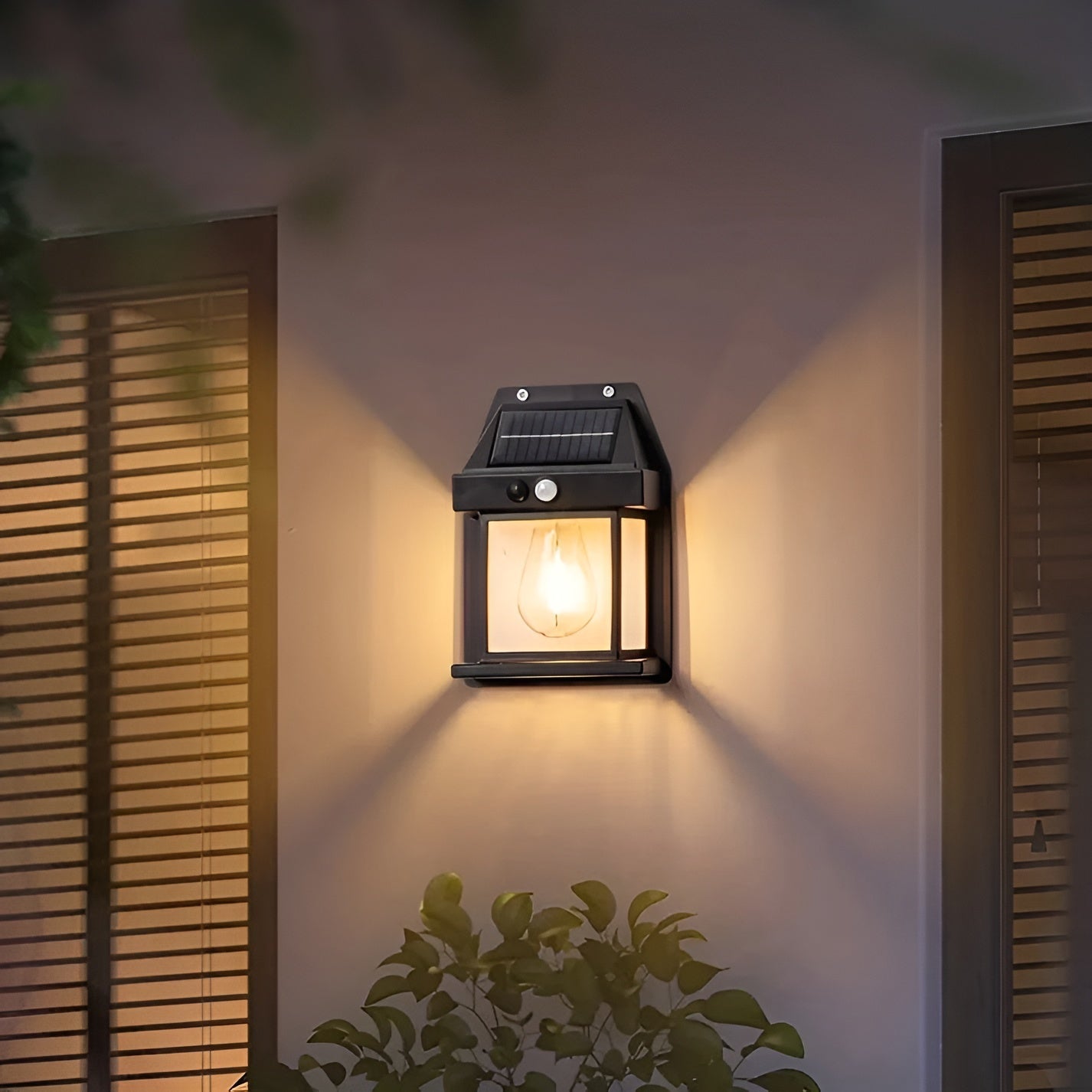Skorter | Luminex - Modern Solar-Wall Lamp with Motion Sensor