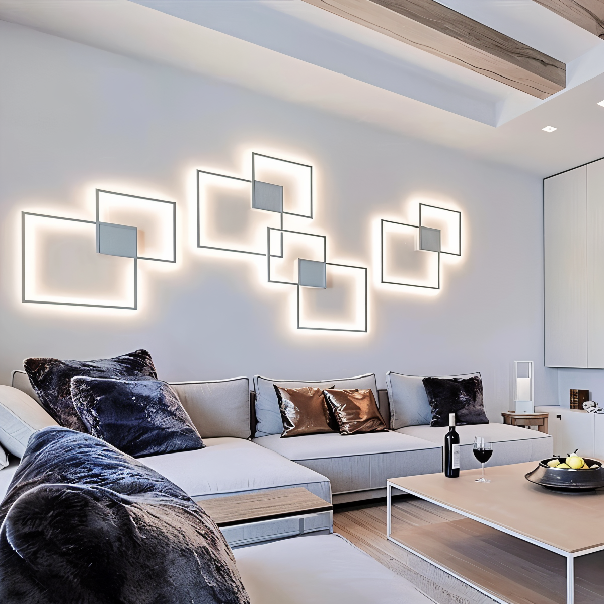 Skorter | Modern LED Wall Lamp for Living Room and Bedroom