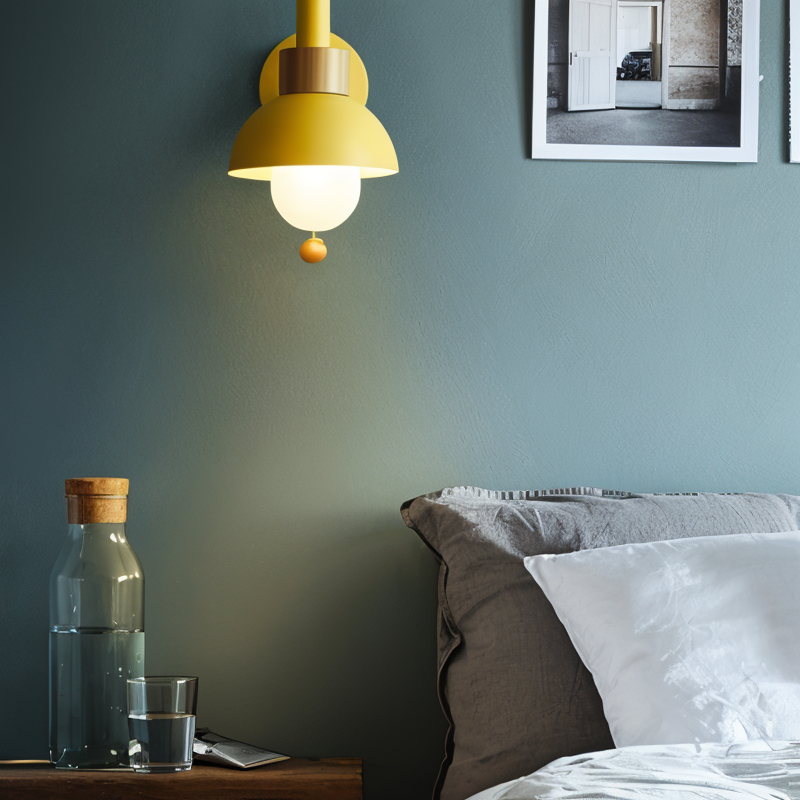 Skorter | Pastel Wall Lamp for Bedroom and Living Room