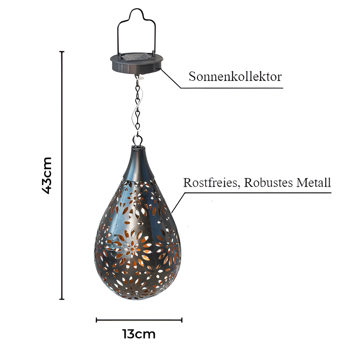 Skorter | ShadowArt - Solar Energy Waterproof Outdoor Lamp