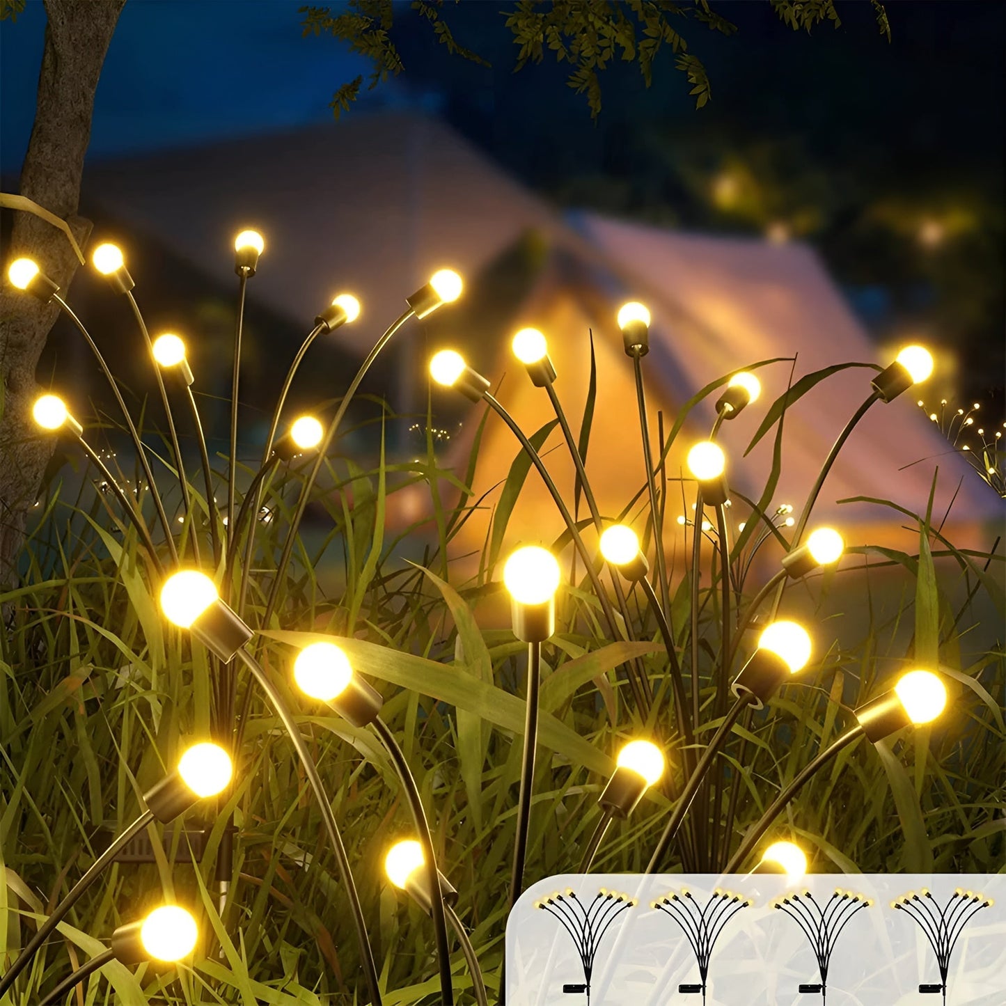 Skorter | Solar Sparkle - Magical Outdoor Lighting with Firefly Effect