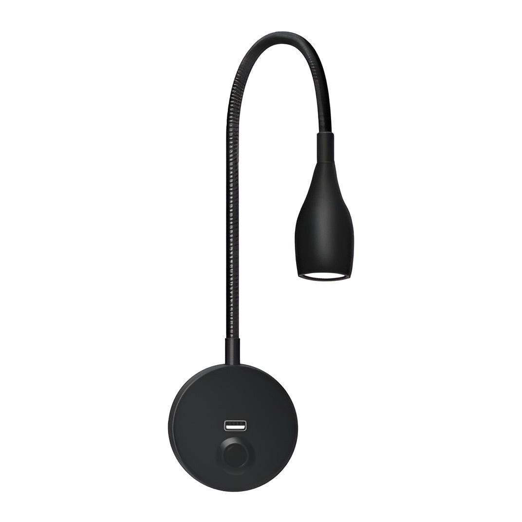 Skorter | Flexible Wall Reading Lamp | Dimmable Touch Control & Energy Efficient for Cozy Reading and Relaxation