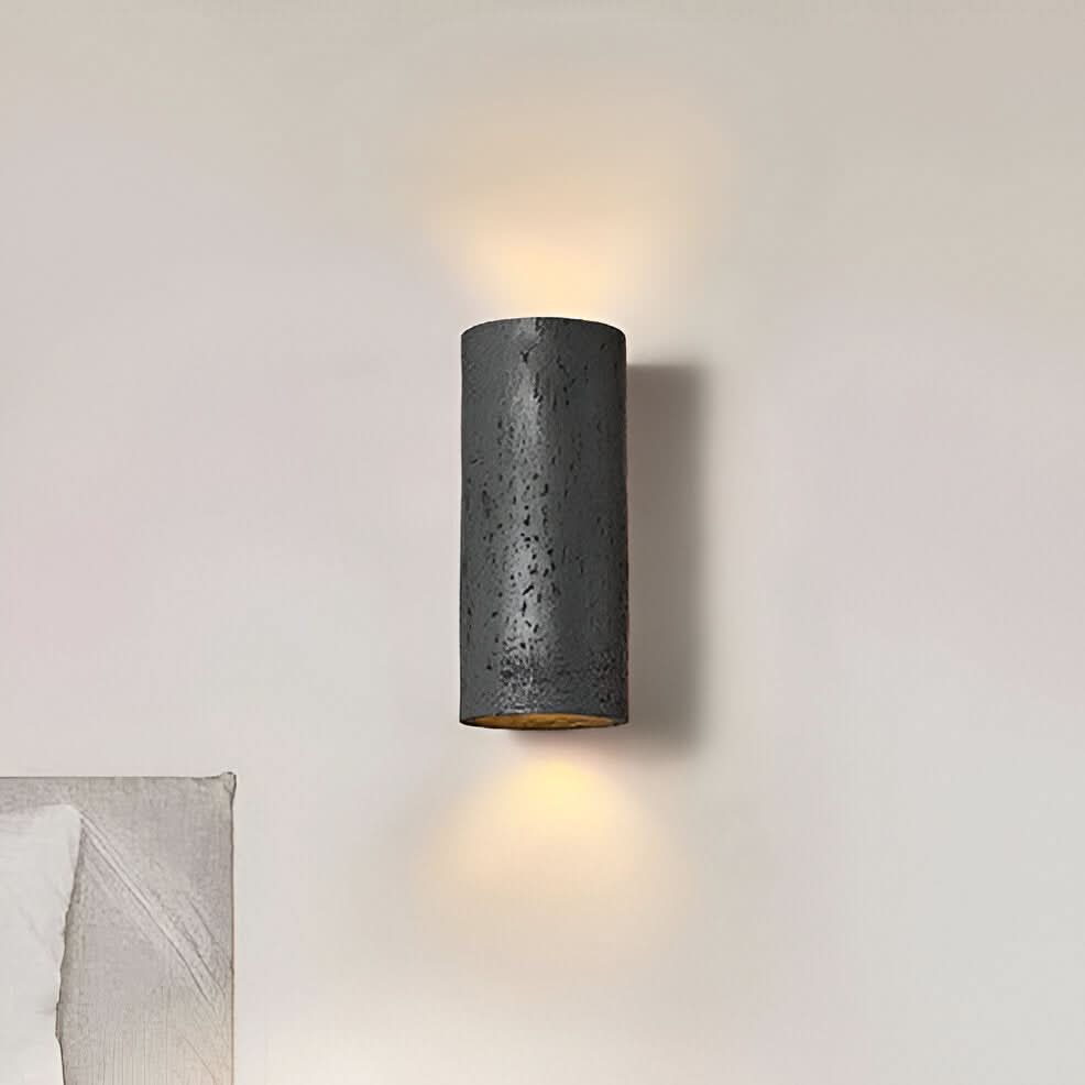 Skorter | StoneBeam LED Cylinder Wall Light – Indoor/Outdoor