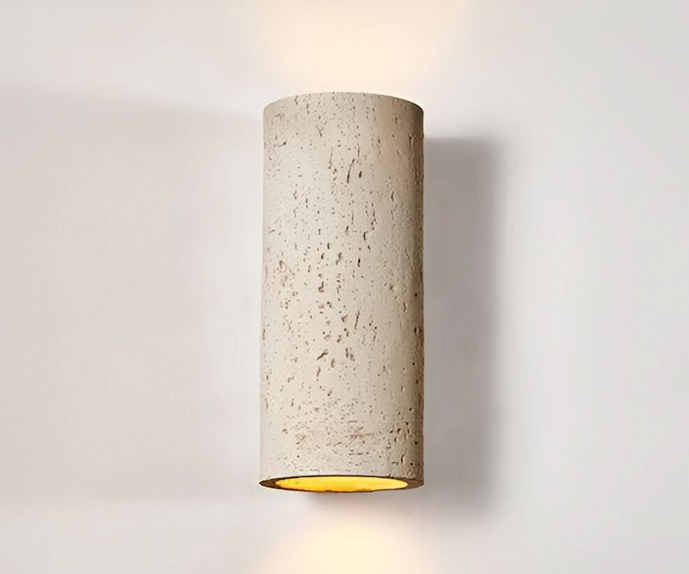 Skorter | StoneBeam LED Cylinder Wall Light – Indoor/Outdoor
