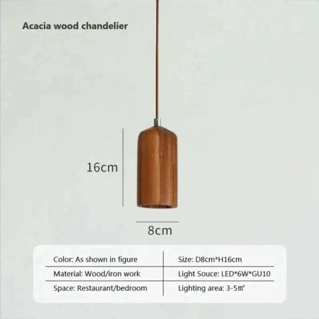 Skorter | Timberessence - Scandinavian Wood Pendant Lamp