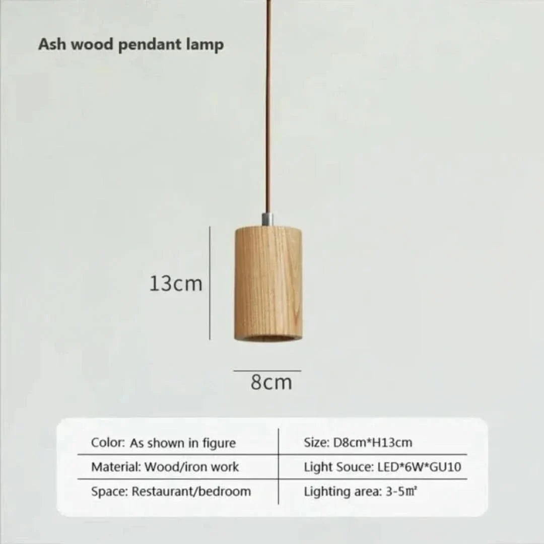 Skorter | Timberessence - Scandinavian Wood Pendant Lamp