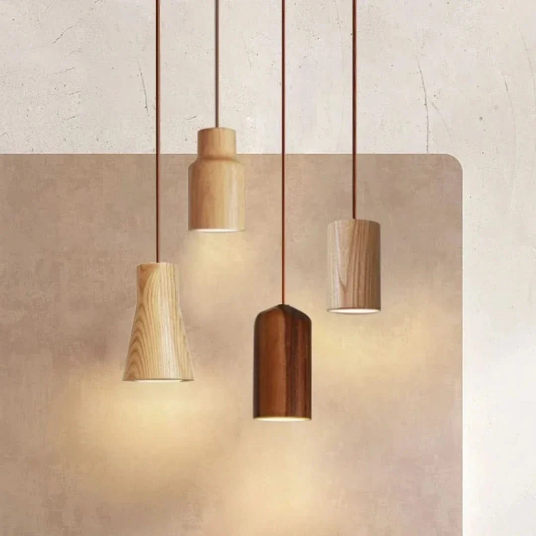 Skorter | Timberessence - Scandinavian Wood Pendant Lamp