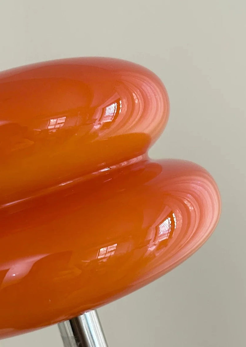 Skorter | Sören - Retro Orange Glass Lamp