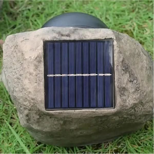 Skorter | Solar Rock Light – LED Garden Stone Lamp