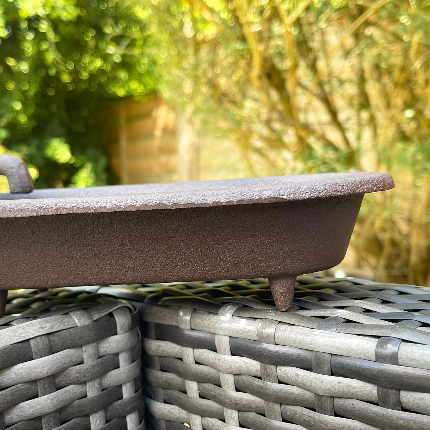 Skorter | Bath Tub Cast Iron Garden Bird Feeder