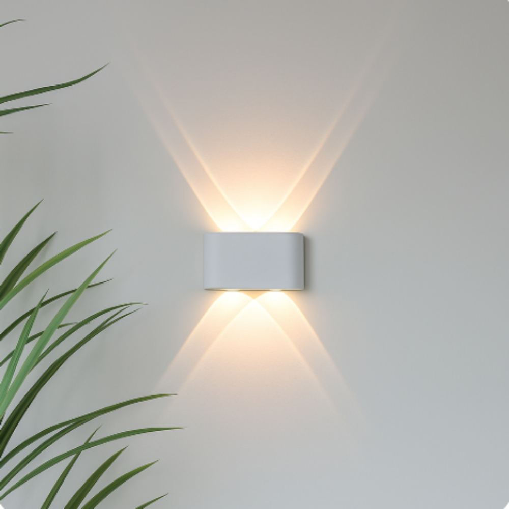 Skorter | Modern Indoor Outdoor Wall Light – Minimalist LED Fixture