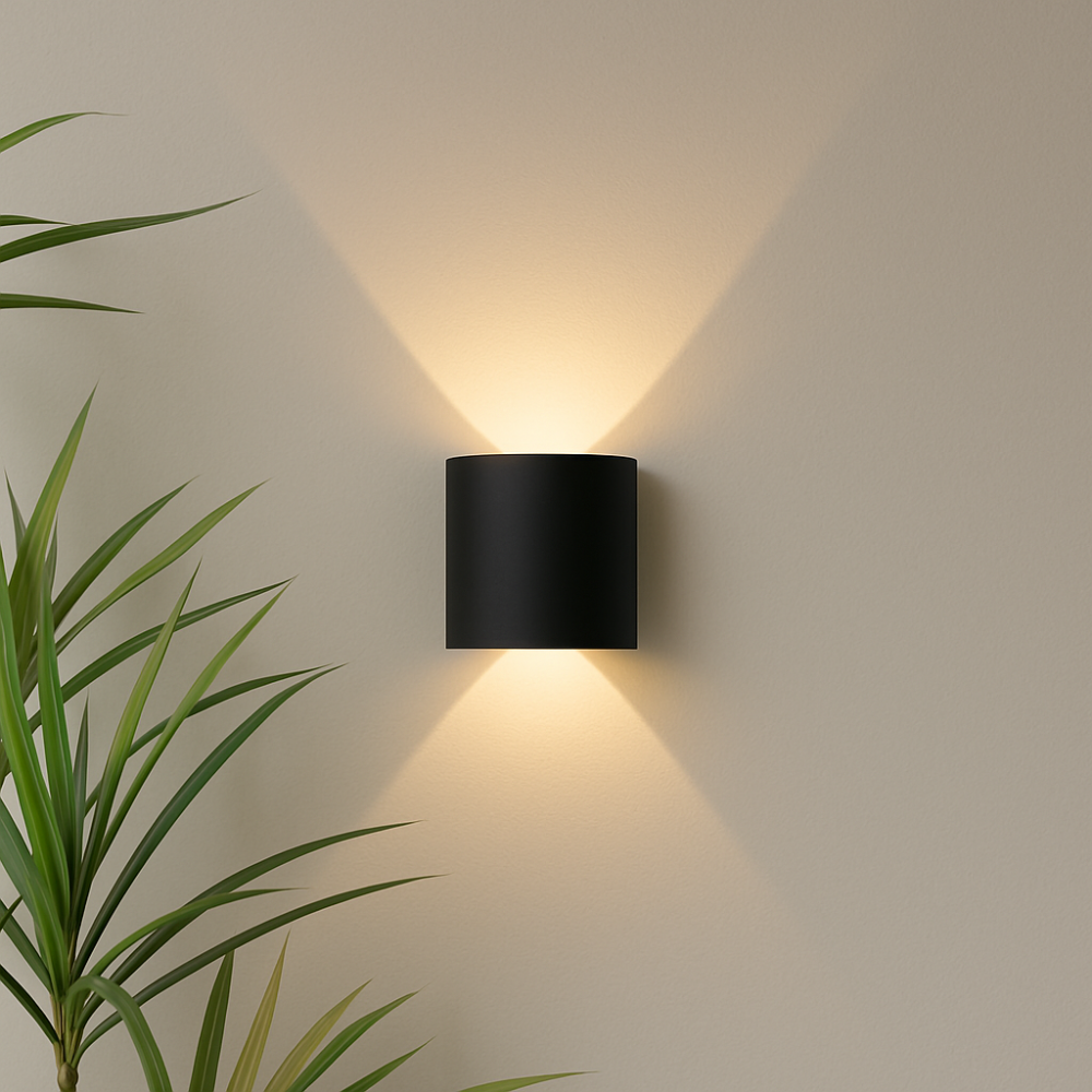 Skorter | Modern Indoor Outdoor Wall Light – Minimalist LED Fixture