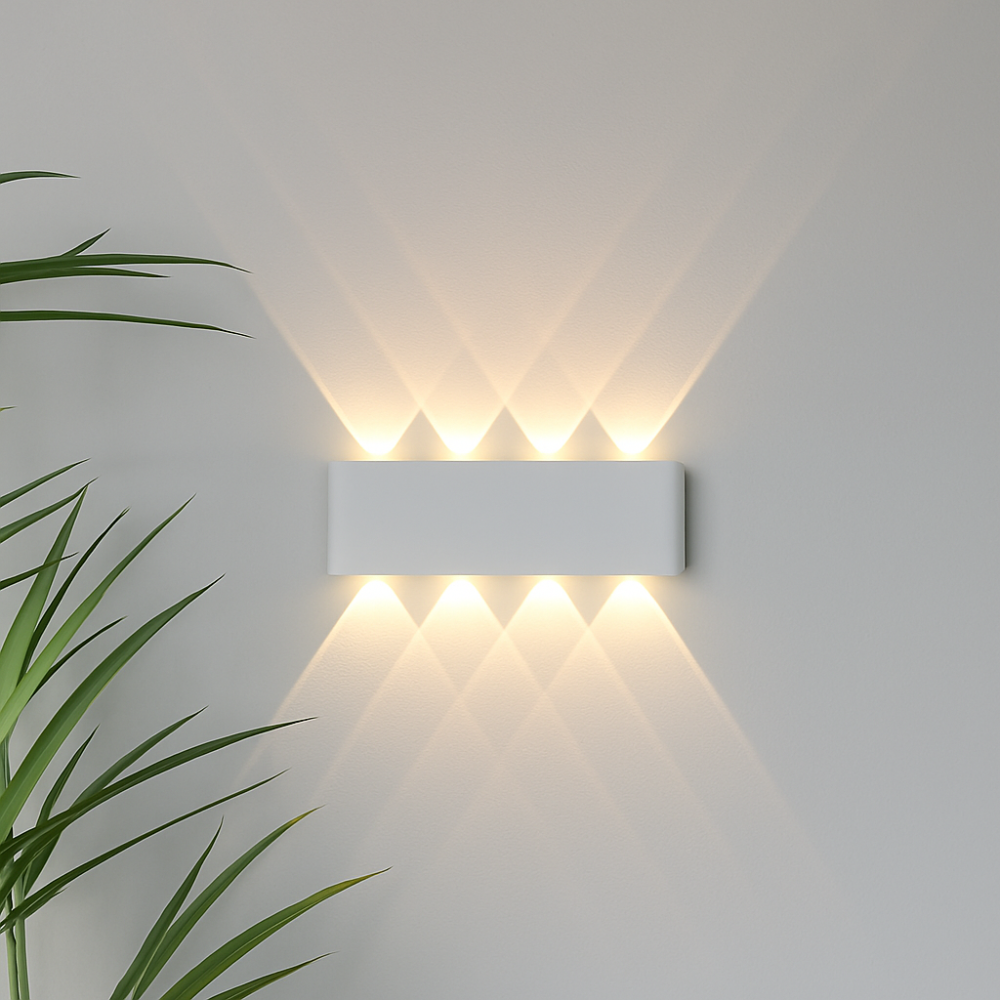 Skorter | Modern Indoor Outdoor Wall Light – Minimalist LED Fixture