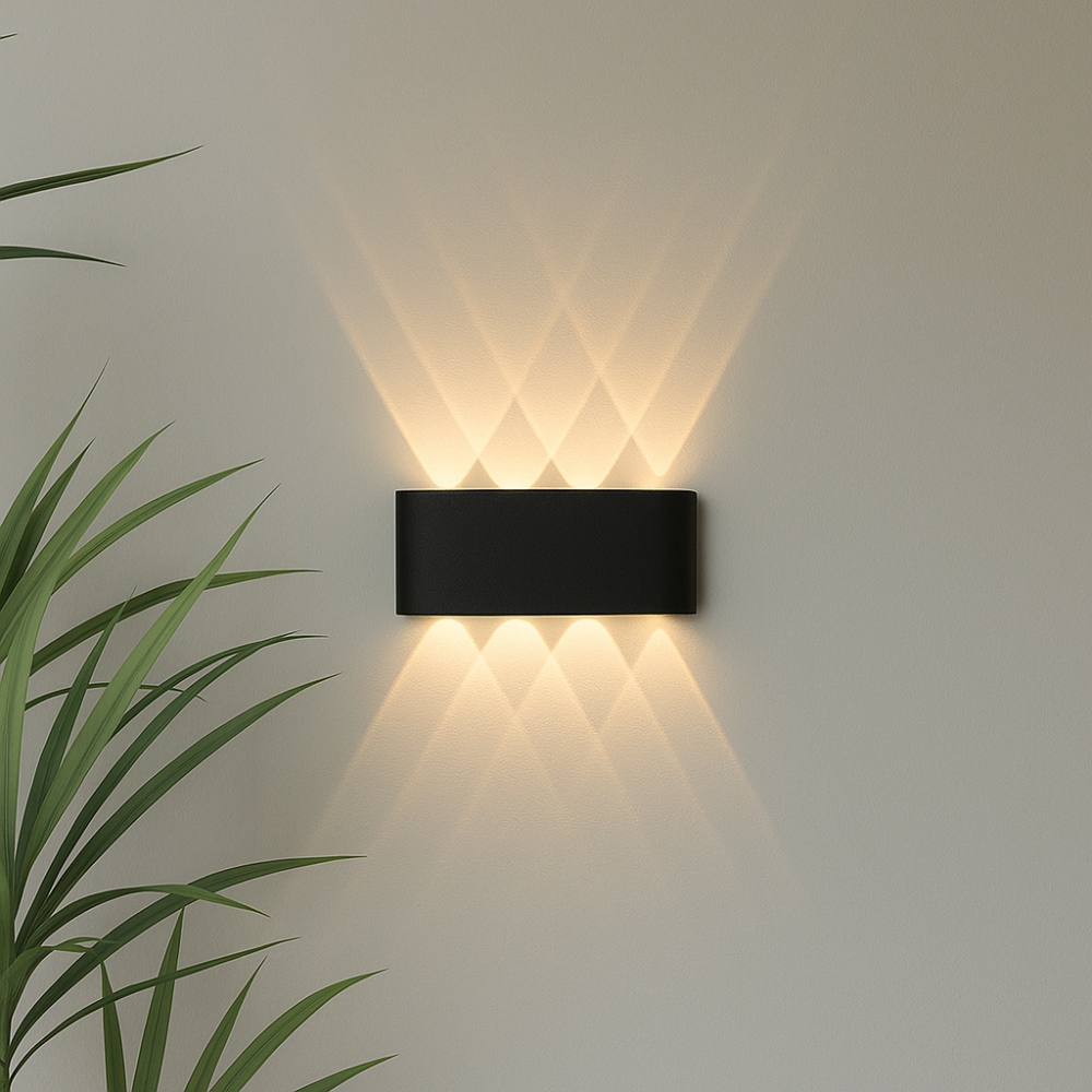 Skorter | Modern Indoor Outdoor Wall Light – Minimalist LED Fixture