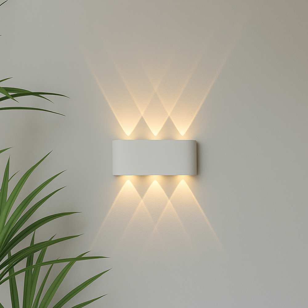 Skorter | Modern Indoor Outdoor Wall Light – Minimalist LED Fixture
