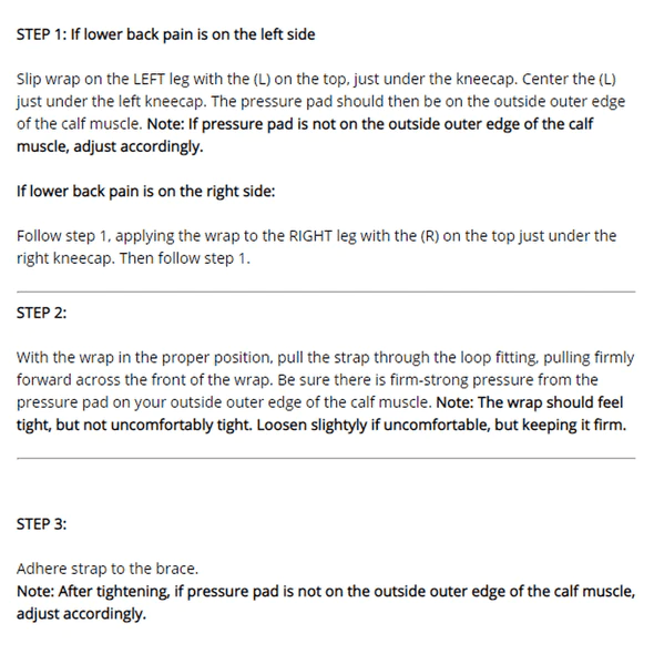 Skorter | Bandage for Sciatica & Pain in the Lower Back Area