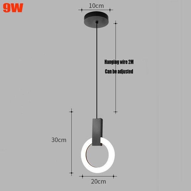 Skorter | Nordic LED pendant lamp