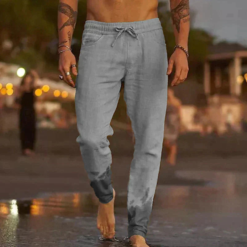 Skorter | – Casual linen trousers for men