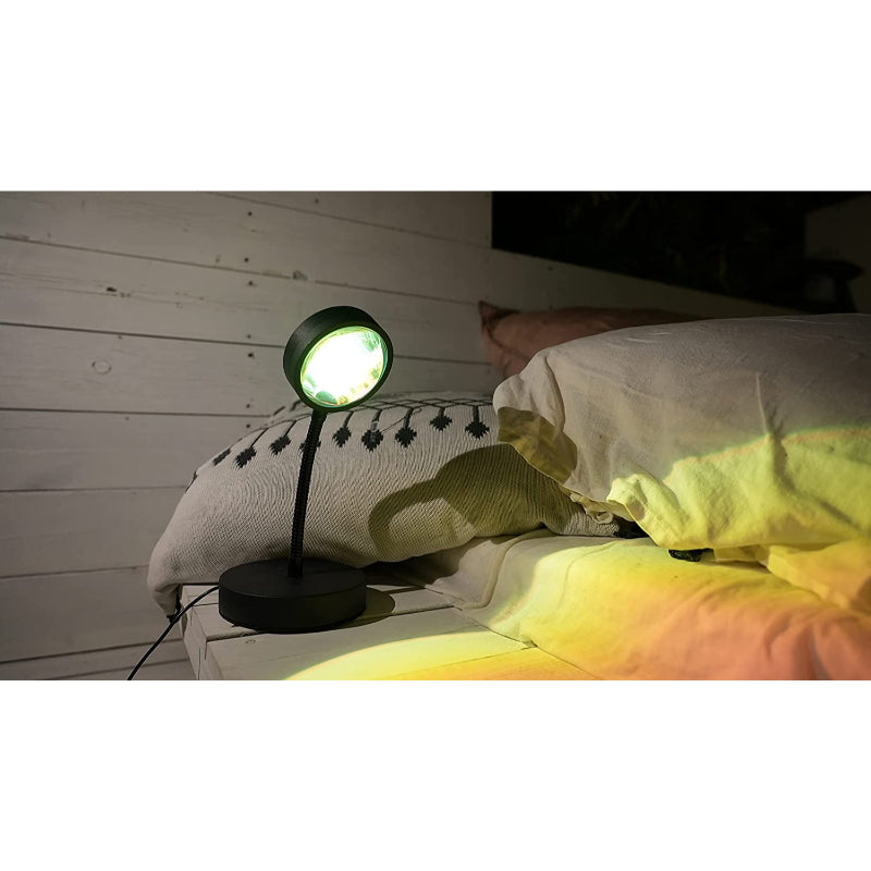 Skorter | Sunset Lamp Projector - LED Night Light with 16 RGB Colors and 360° Rotation