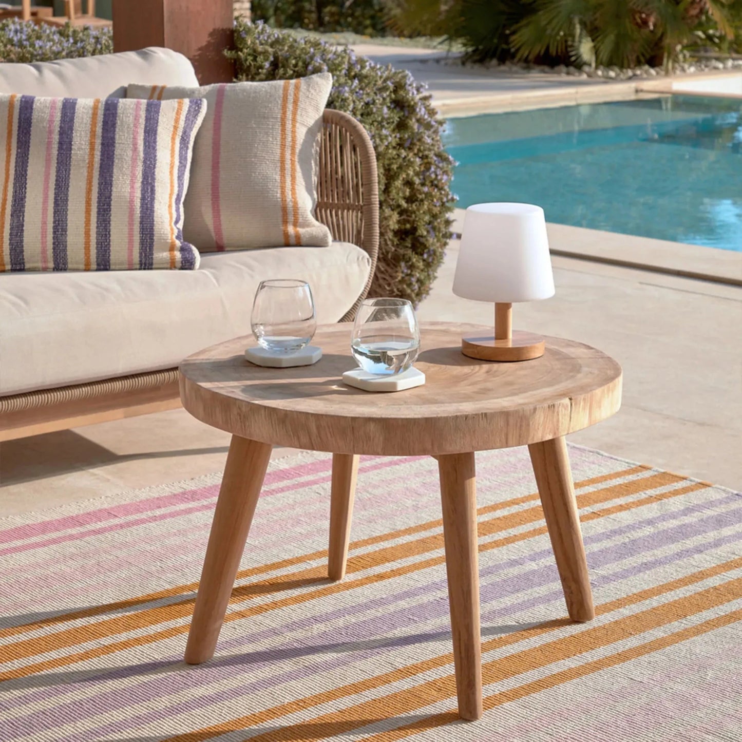 Skorter | Ambar Outdoor Table Lamp - Oak