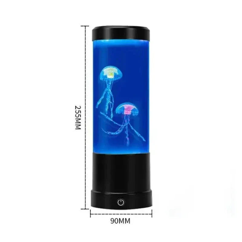 Skorter | AquaGlow - LED Jellyfish Night Light – Ambient Lighting for Living Room and Bedroom