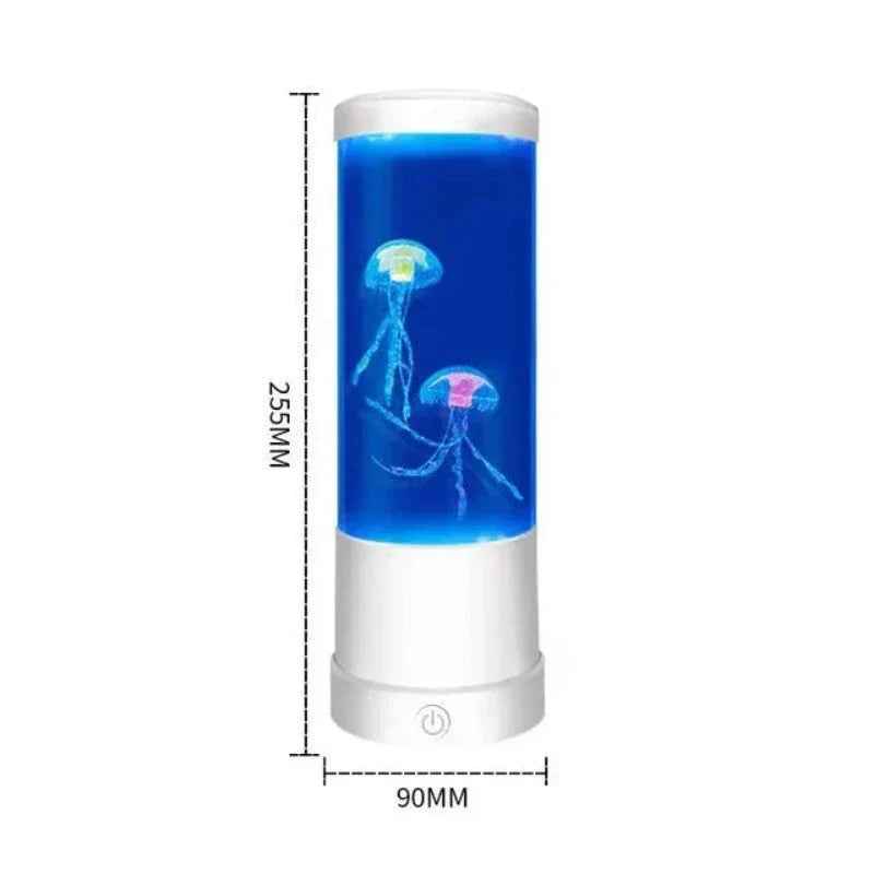 Skorter | AquaGlow - LED Jellyfish Night Light – Ambient Lighting for Living Room and Bedroom