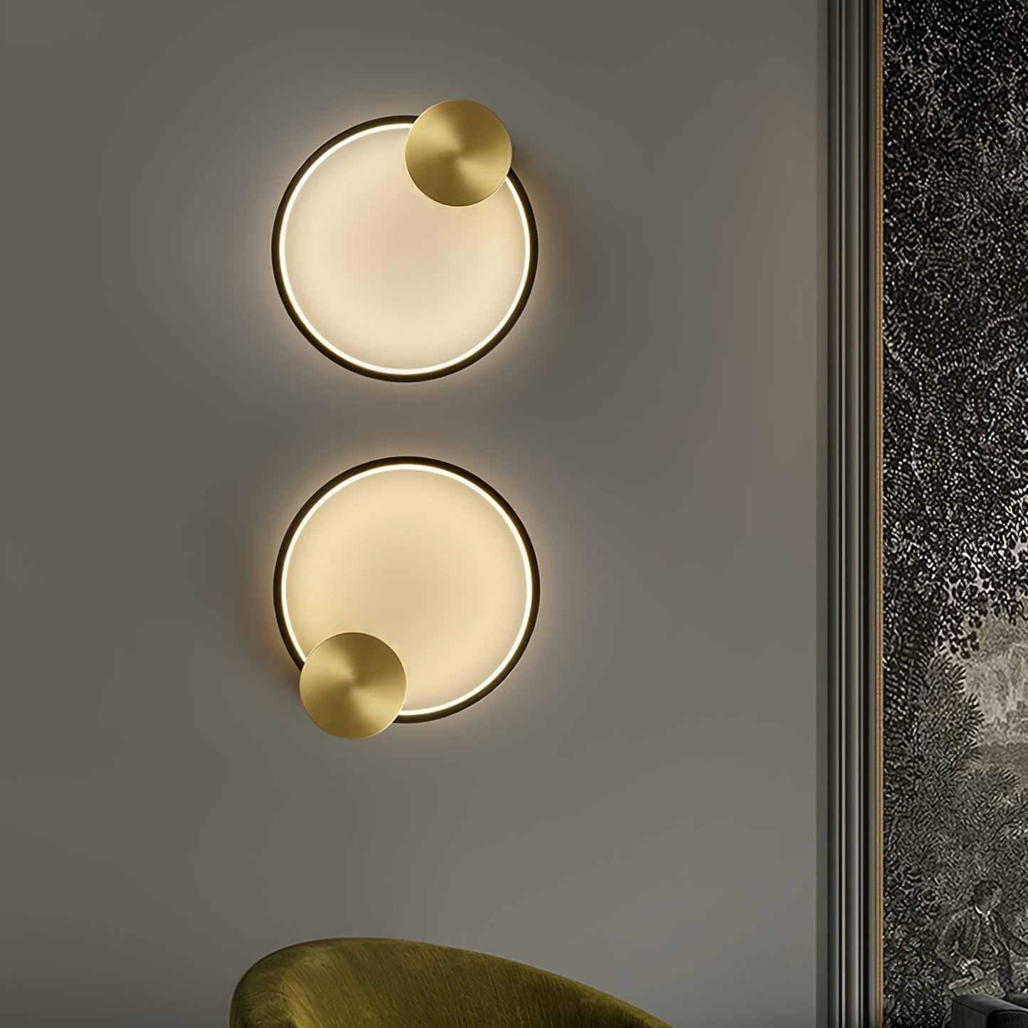Skorter | GeoLight – Sleek Geometric Wall Lamp for Contemporary Spaces